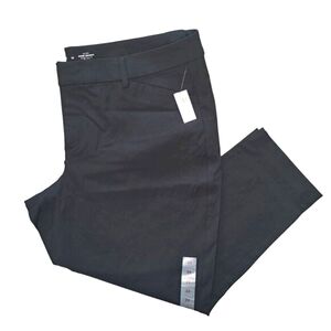 NEW Old Navy Black Mid Rise Pixie Skinny Pants Plus Size 22